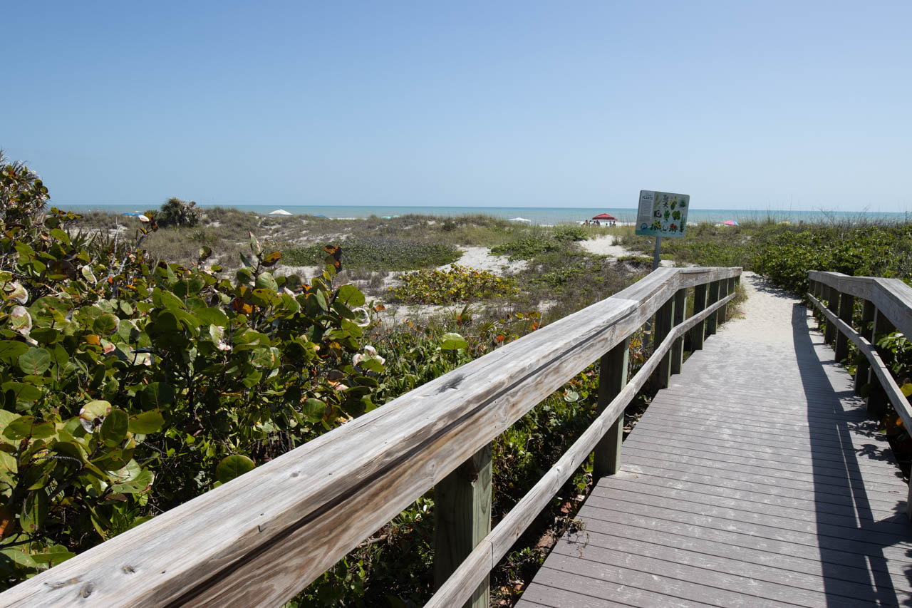 View immediately after the entrance